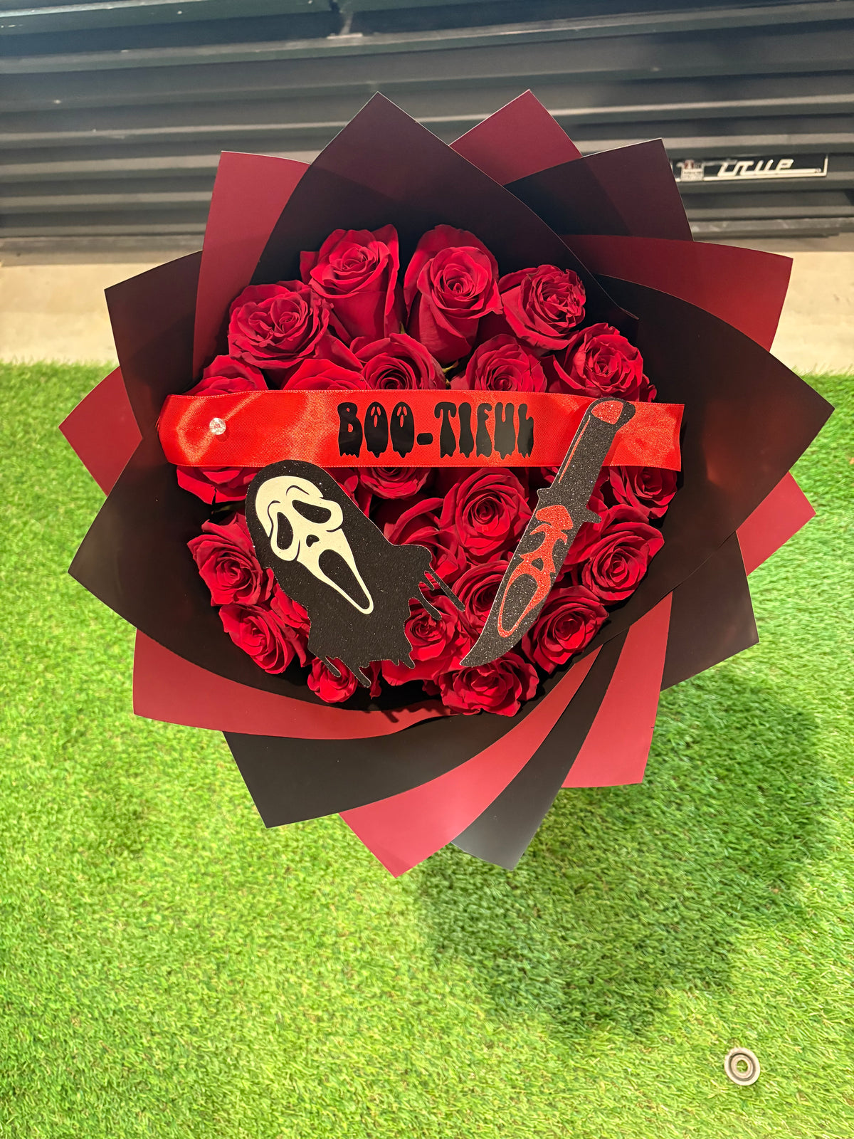 Halloween Ghostface Bouquet