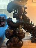 Luxe Number Balloon Columns