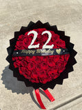 50 Count Red Rose / Birthday Bouquet
