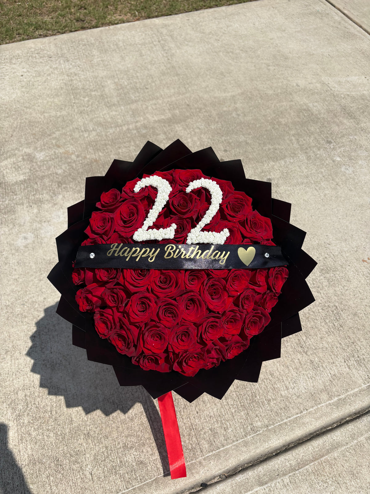 50 Count Red Rose / Birthday Bouquet