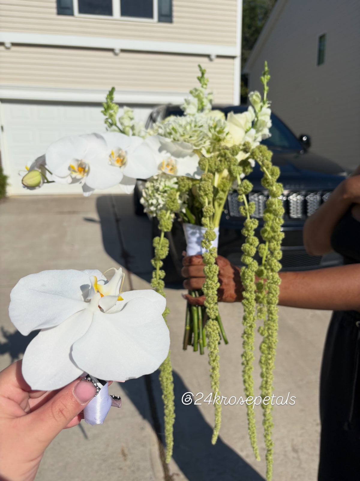 Lux Cascading Bridal Bouquet