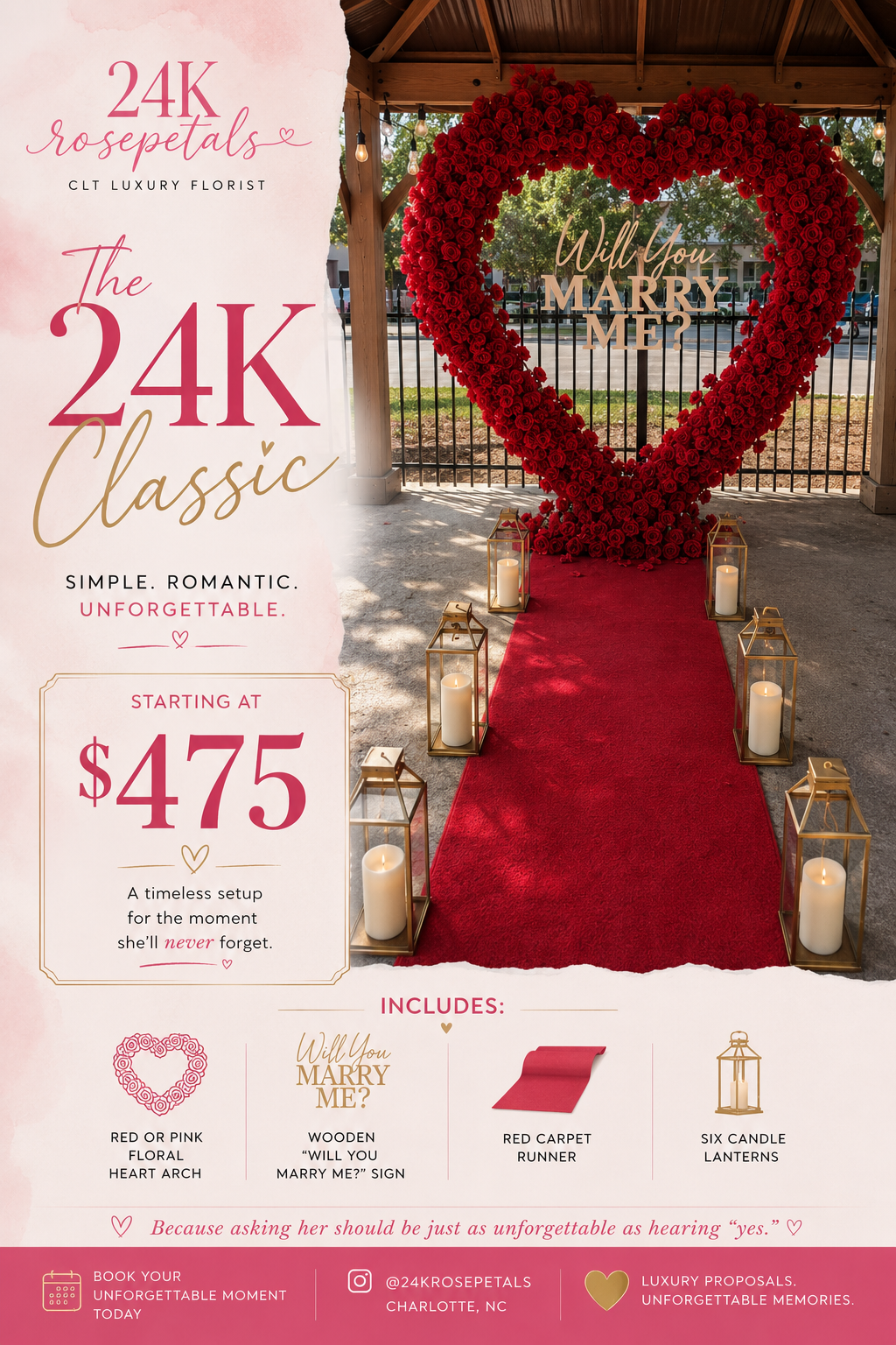 24k Classic Proposal Package