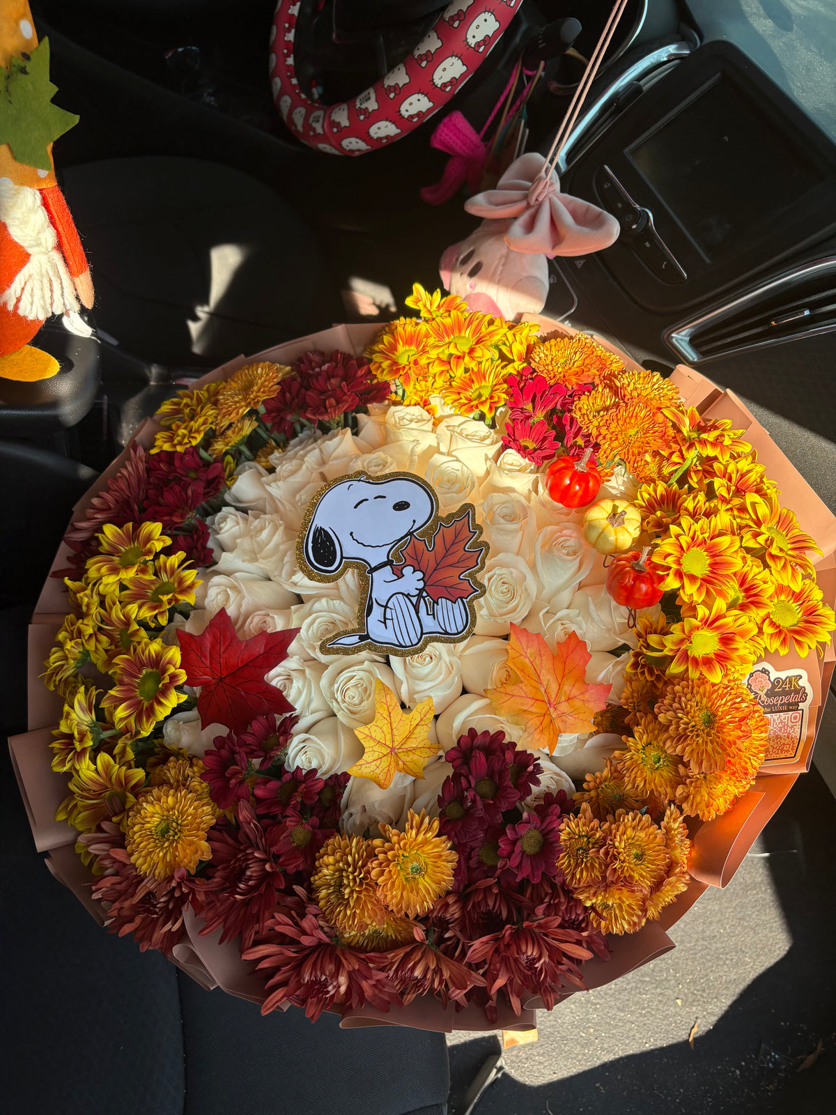24k Autumn Snoopy Bouquet