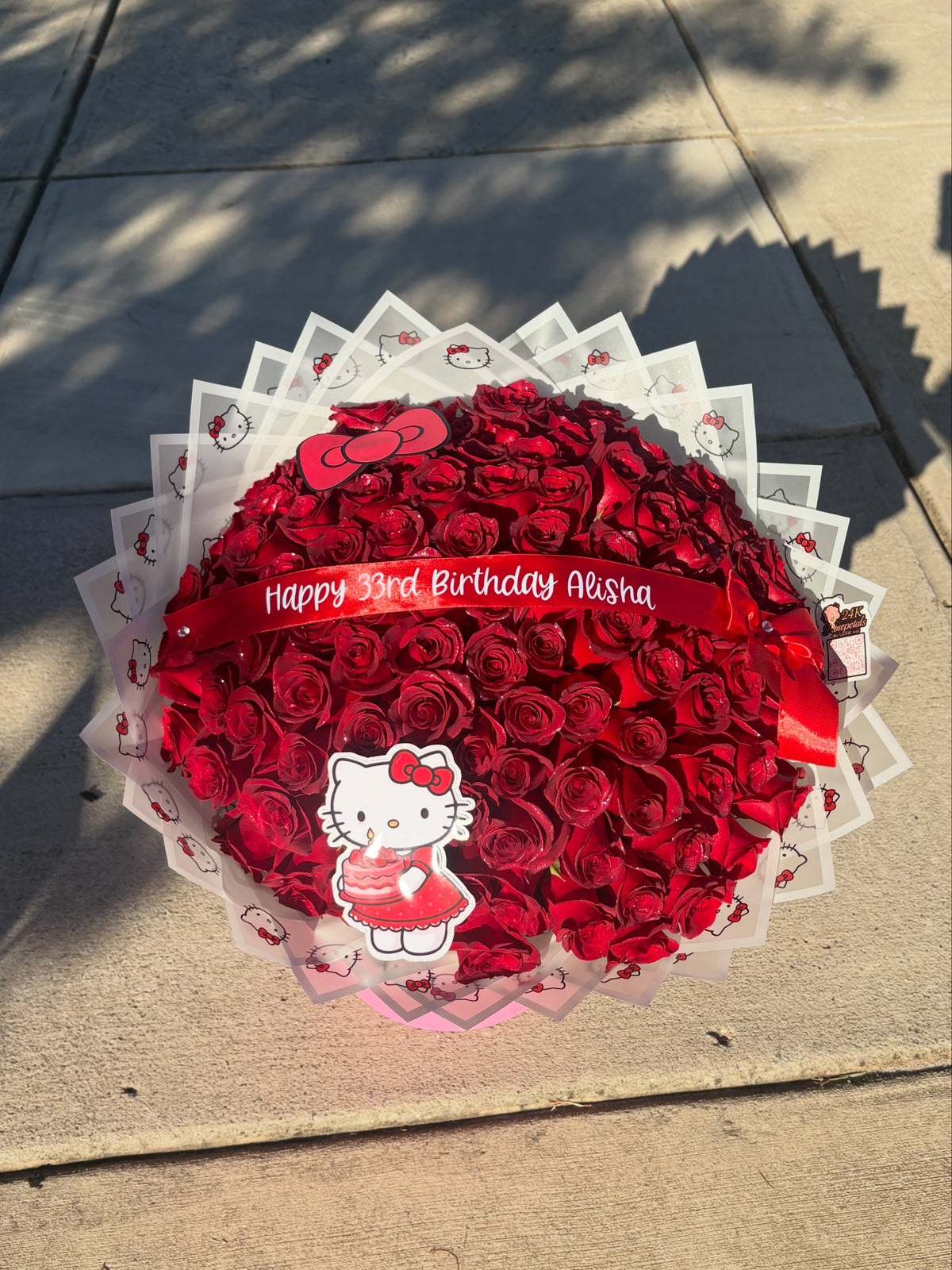 100 Count Hello Kitty Rose Bouquet