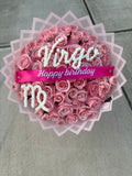 Zodiac Babe 50 Count Rose Bouquet
