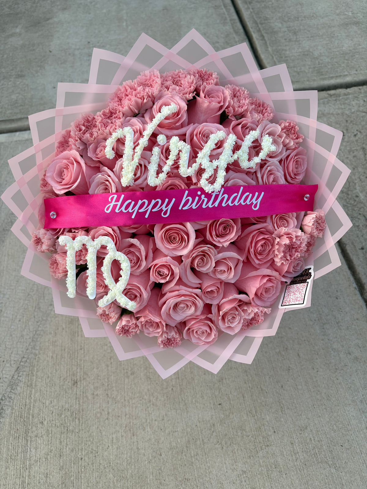 Zodiac Babe 50 Count Rose Bouquet