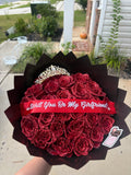 Glitter Rose Bouquet 25 count