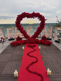 Marry Me | Marquee 24k Experience with Red Heart Arch