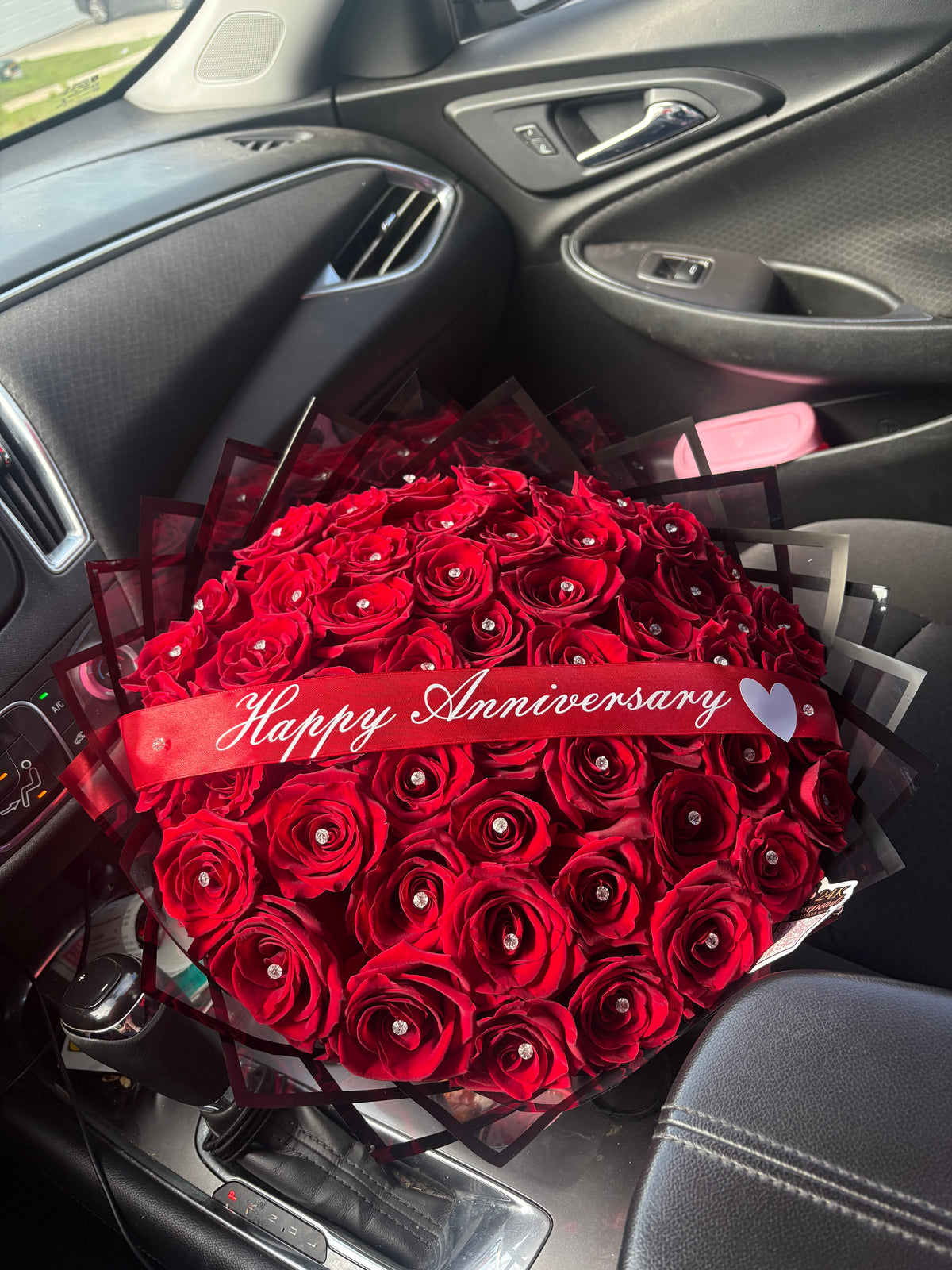 24k Luxury Anniversary 50 rose  Bouquet