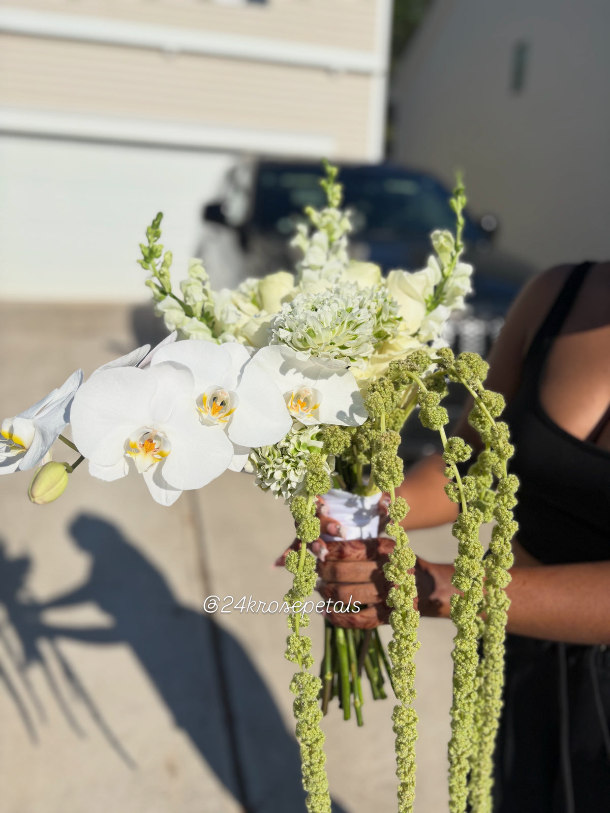 Lux Cascading Bridal Bouquet