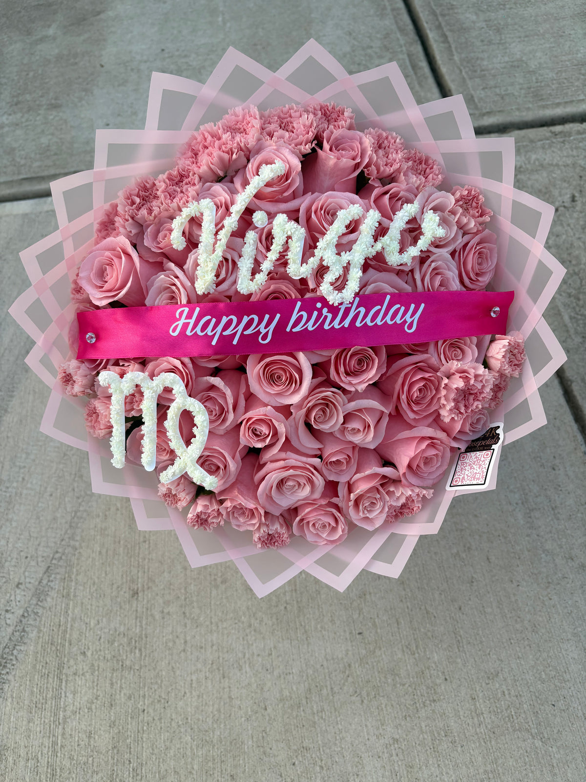 Zodiac Babe 50 Count Rose Bouquet