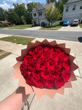 Classic 24k Red Rose Bouquet