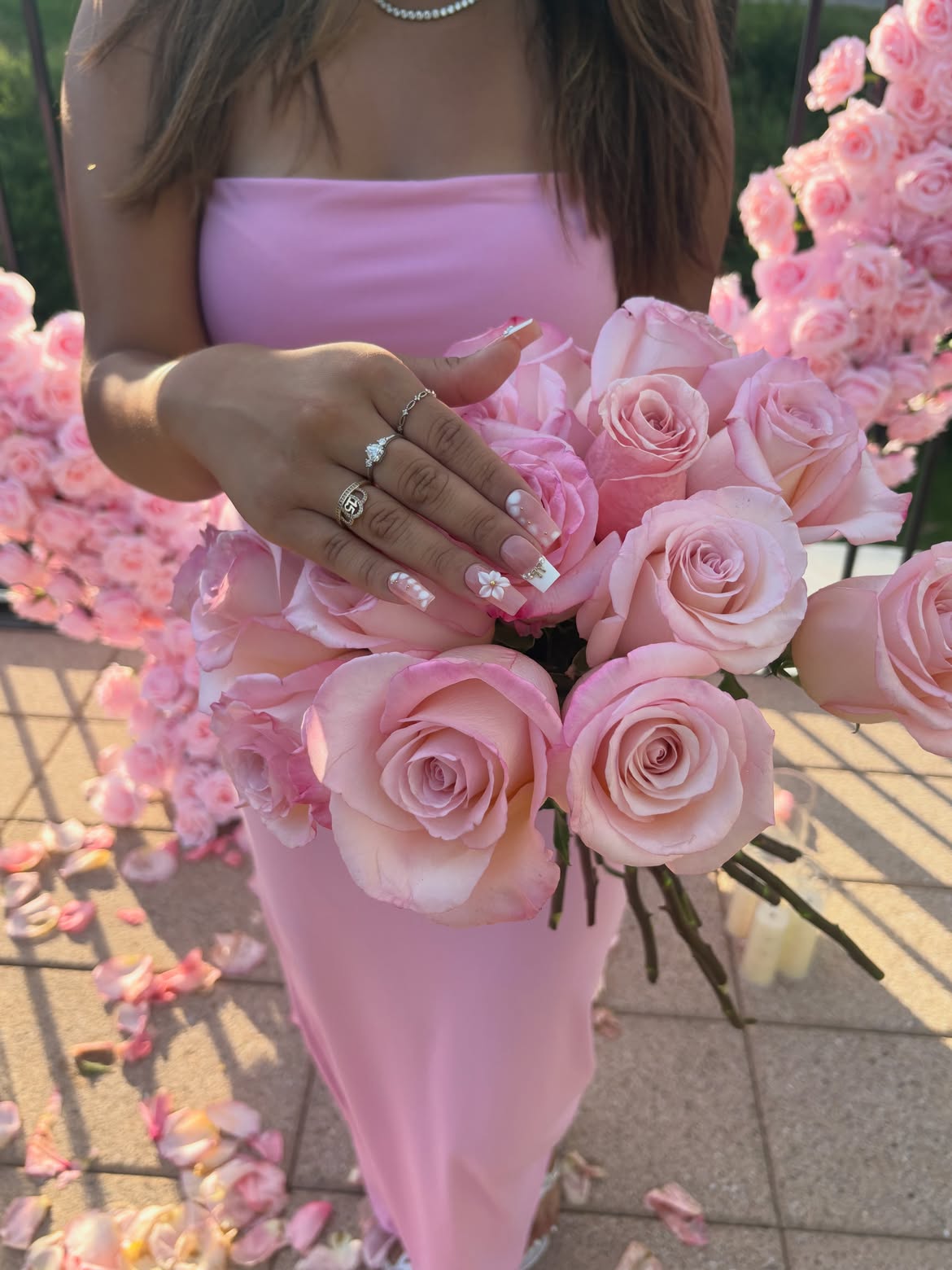 Will You Be My Girlfriend | Pink Dream Girlfriend Heart Arch Proposal