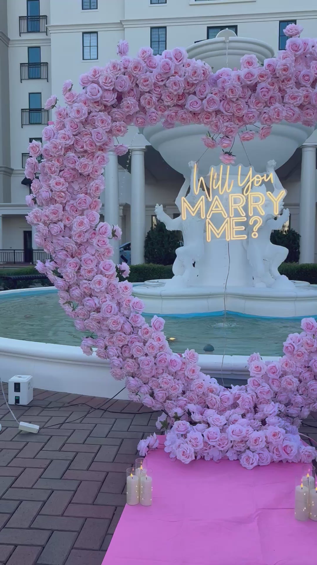 24k Pink Dream ‘’ Marry Me’ Proposal pack