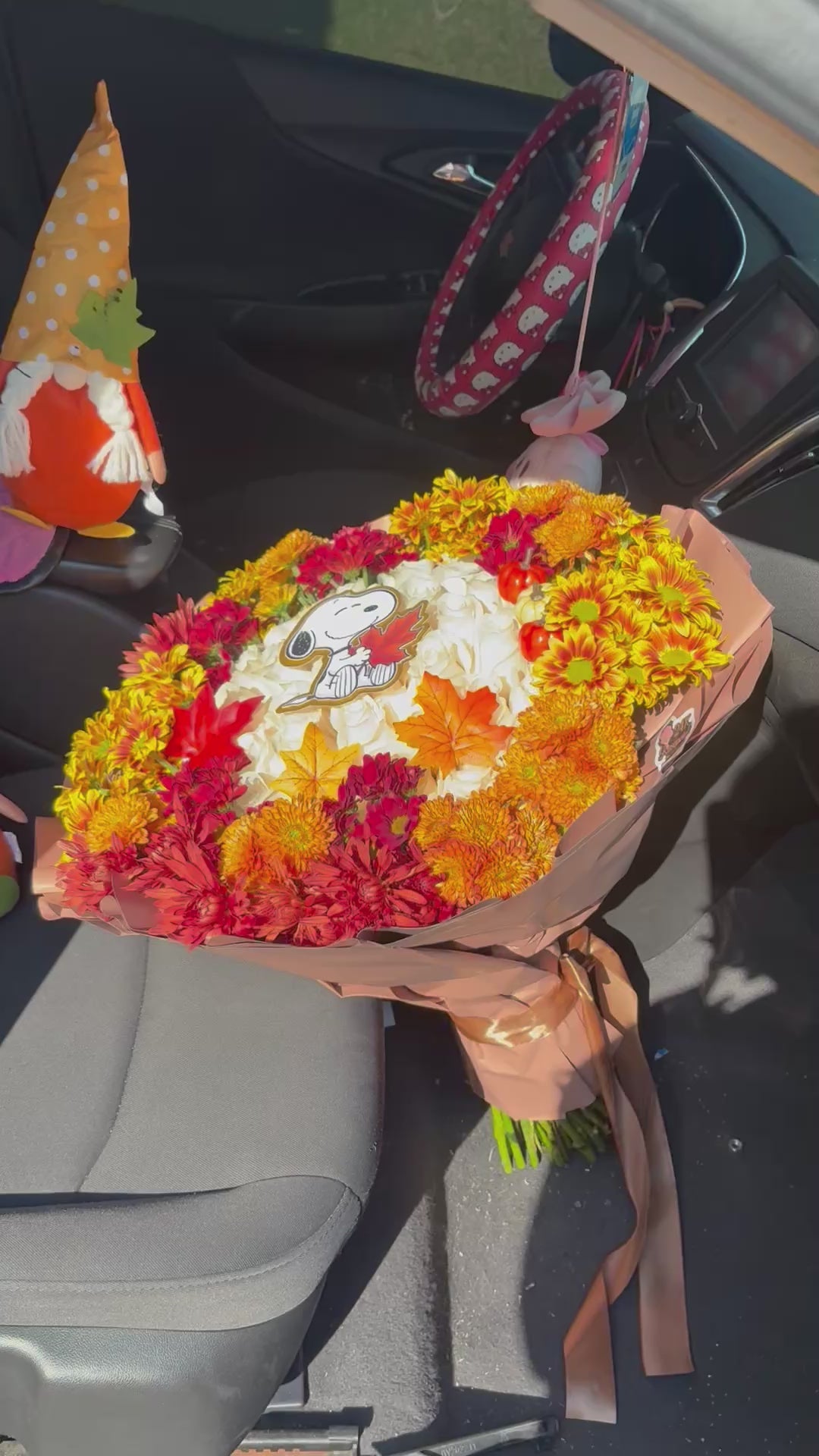 24k Autumn Snoopy Bouquet